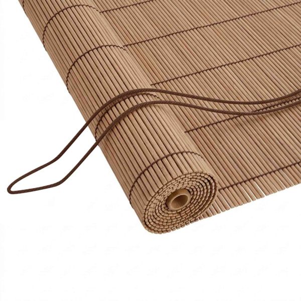 Ролетна щора Кафяво 90 x 220 cm Бамбук