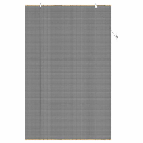 Ролетна щора Сиво 150 x 220 cm Бамбук