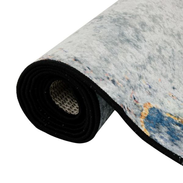 Перящ се килим многоцветен 80x150 см