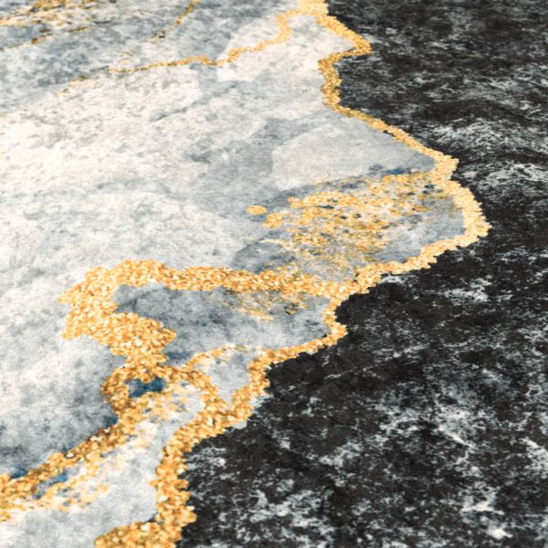 Перящ се килим многоцветен 80x150 см