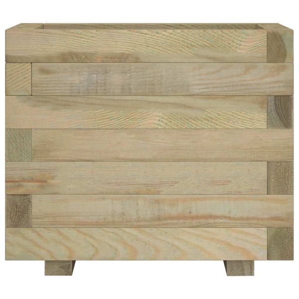Повдигната леха, 50x50x40 см, дървена, квадратна