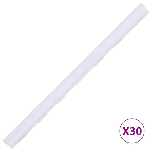 PVC лента за поверителност 70x0,19 м бяла