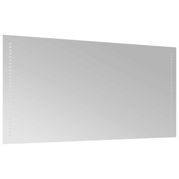 LED огледало за баня, 100x50 см