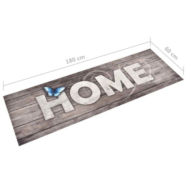 Кухненско килимче, перимо, надпис "Home", 60x180 см