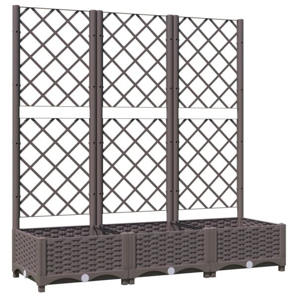 Градината Кафяво 120 x 40 x 121,5 cm