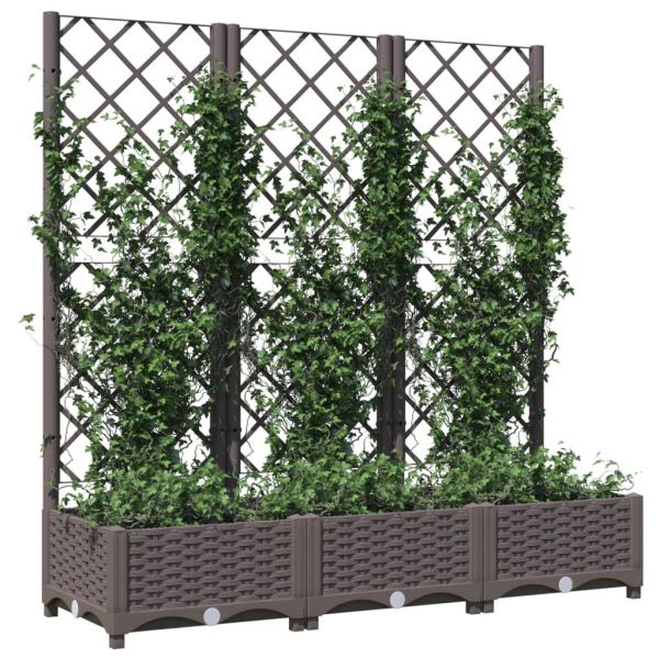 Градината Кафяво 120 x 40 x 121,5 cm