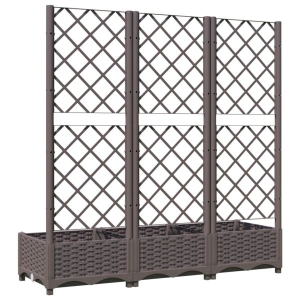Градината Кафяво 120 x 40 x 121,5 cm