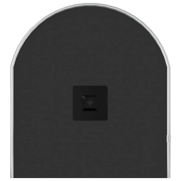 Стенно огледало сребро 70x30 см овално