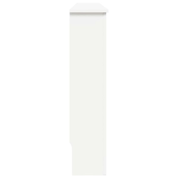 Паравани за радиатори, 2 бр, бели, 172x19x81,5 см, МДФ