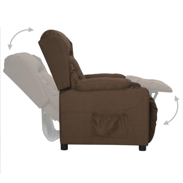 Стол наклоняем, кафяв, текстил
