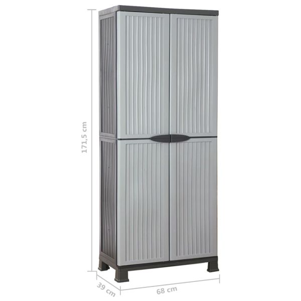 Пластмасов шкаф 68x39x171,5 см