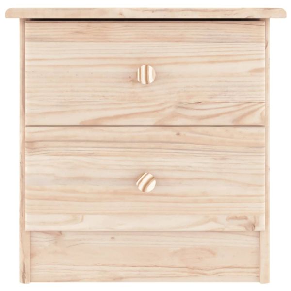 Нощно шкафче ALTA 41x35x41 см бор масив