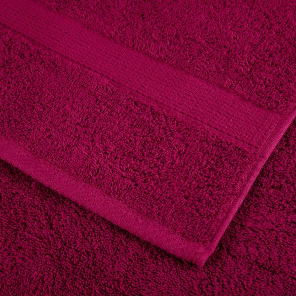 Премиум кърпи SOLUND 2 бр бордо 100x200 см 600 gsm