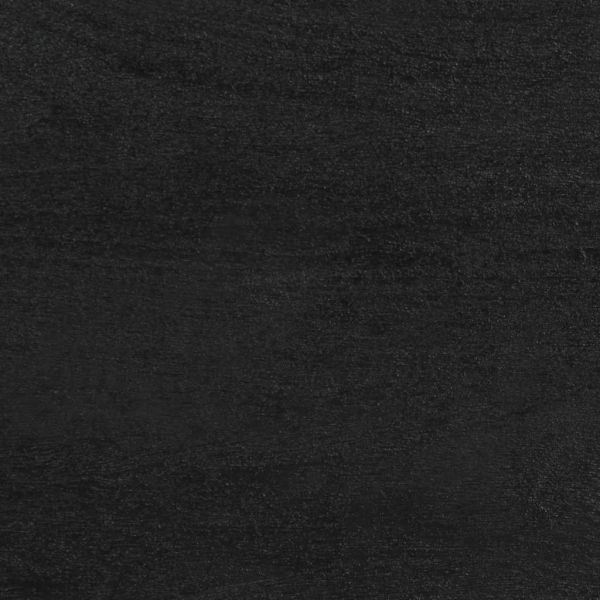 Сайдборд, черен, 60x33x75 см, инженерно дърво