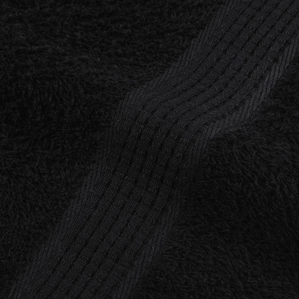 Кърпи FROGN 4 бр. Черни 100x200 см 360 г/м²
