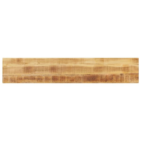 Плот за маса 160x40x3,8см правоъгълен масивно дърво грубо манго