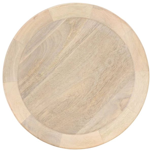 Странична маса, Ø40x45, мангово дърво масив