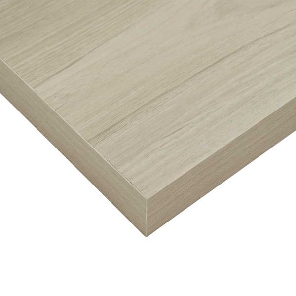Окачен стенен рафт, дъб, 90x23,5x3,8 см, МДФ