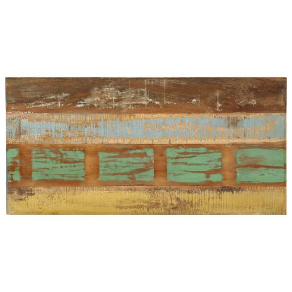 Трапезна маса, 120x60x76 см, регенерирано дърво масив