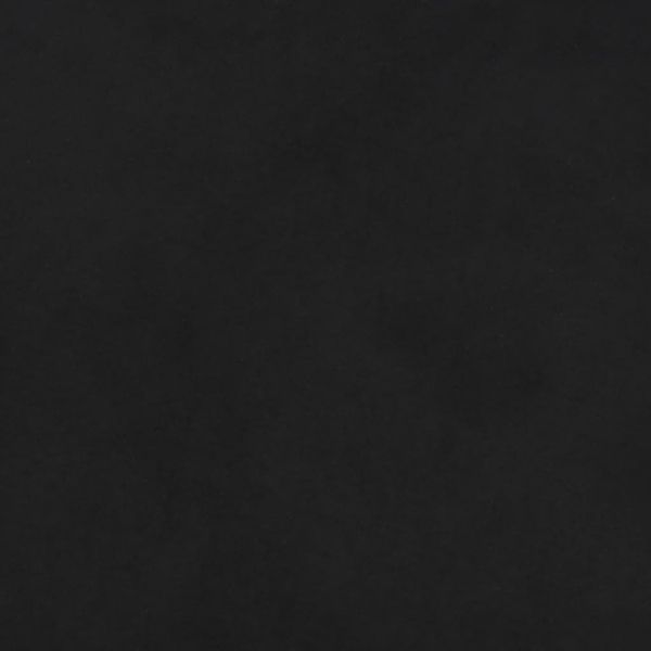 Пейка, черен, 100x35x41 см, микрофибърен плат