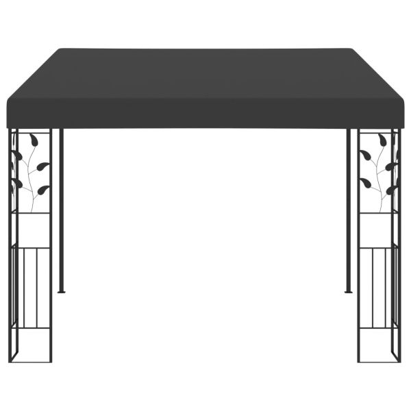 Шатра за стенен монтаж, 3x3x2,5 м, антрацит