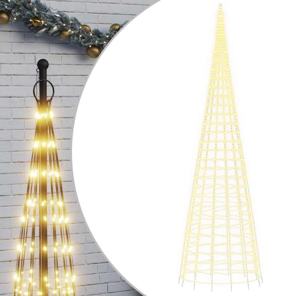 LED коледна елха 3000 LED топло бяло 800 см