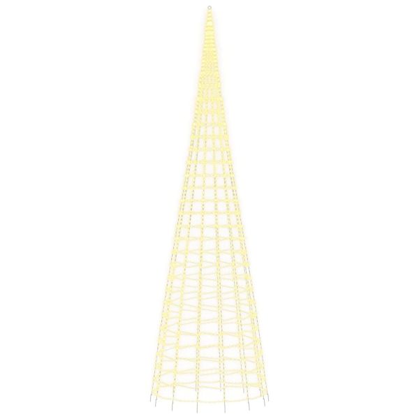 LED коледна елха 3000 LED топло бяло 800 см