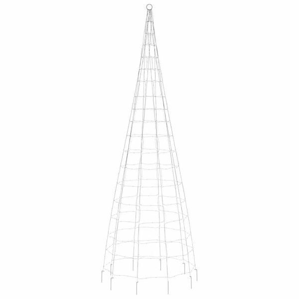 LED коледна елха 550 LED синьо 300 см