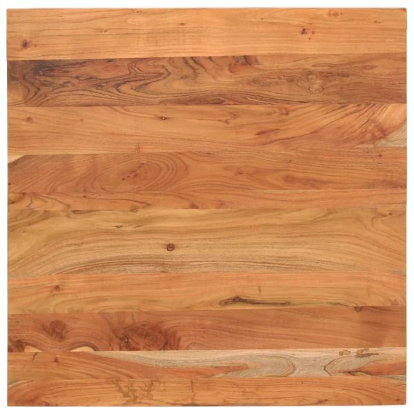 Плот за маса 80x80x2,5 см квадратен масивна акация