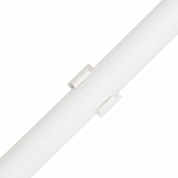 Кабелни канали с клипсове Ø25 мм 10 м PVC