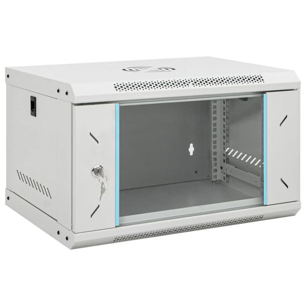 6U стенен мрежов шкаф 19" IP20 53x40x30 см