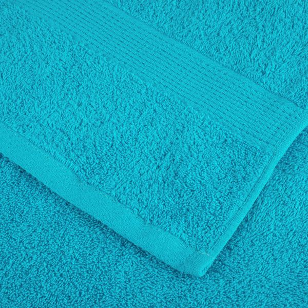 Премиум кърпи SOLUND 10 бр тюркоаз 100x200 см 600 gsm