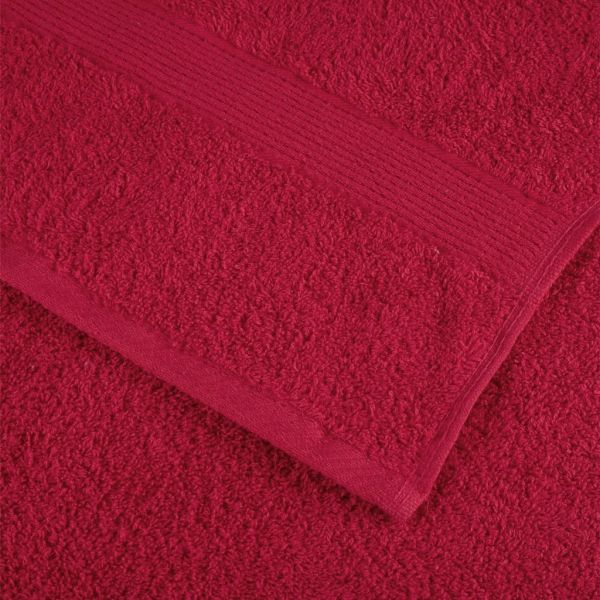 Премиум кърпи SOLUND 4 бр червени 100x200 см 600 gsm