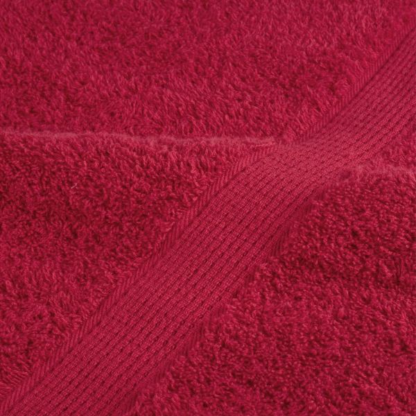 Премиум кърпи SOLUND 4 бр червени 100x200 см 600 gsm