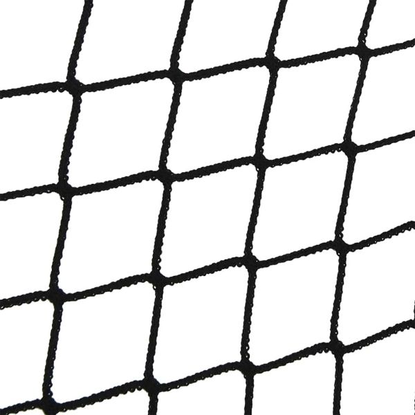 Мрежа за ремарке с еластично въже, черна, 3x3 м, PP