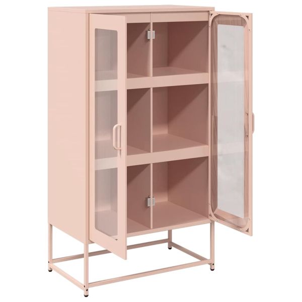 Висока дъска Pink 68x39x123 cm Стомана