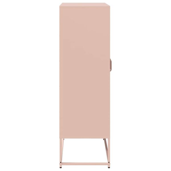 Висока дъска Pink 68x39x123 cm Стомана
