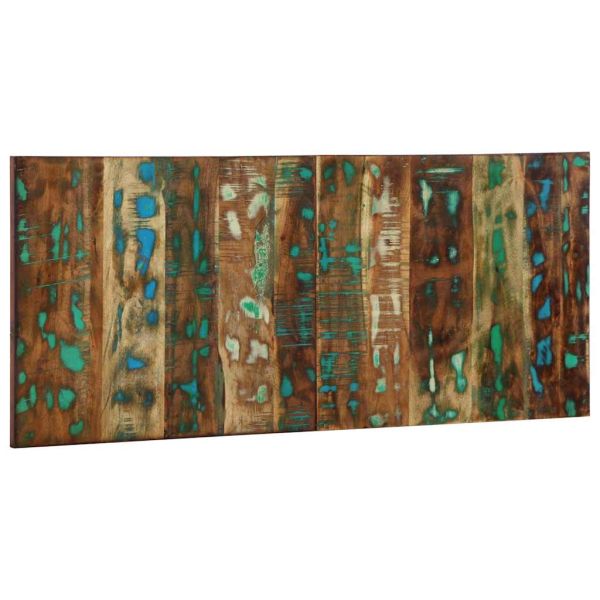 Табла за глава Multicolour 120 cm Масивна дървесина Reclaimed