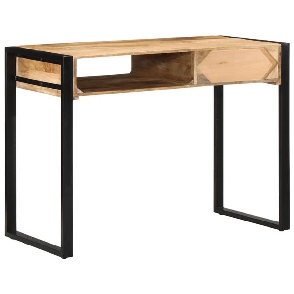 Бюро 100x50x75 cm Масивна груба дървесина Манго