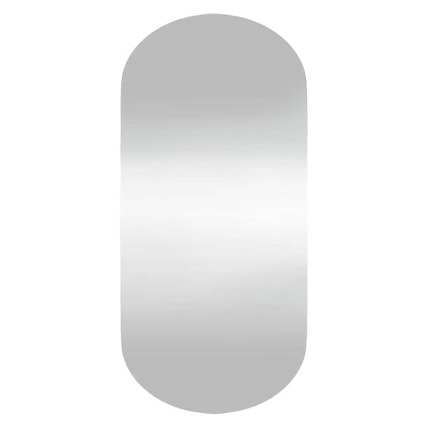 Стенно огледало 45x100 см стъкло овално