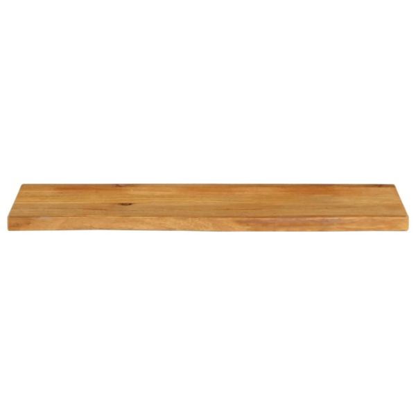 Плот за маса, жив ръб, 100x40x2,5 см, масивно дърво манго