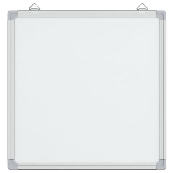 Магнитна бяла дъска 60x60x1,7 см алуминий