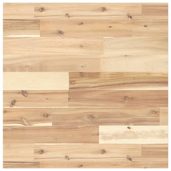 Плот за маса квадратен 50x50x2 см масивна акация