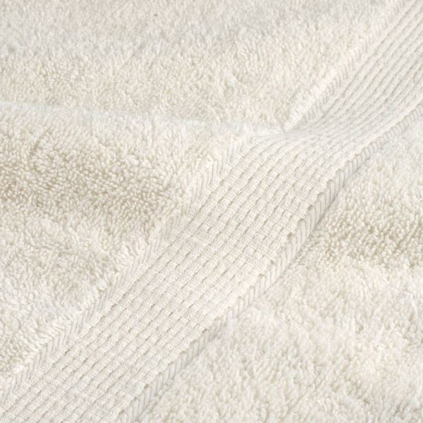 Премиум кърпи SOLUND 4 бр кремави 100x200 см 600 gsm