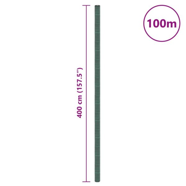 Мембрана против плевели, зелена, 4x100 м, PP