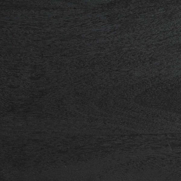 Кафе маса, черна, 100x54x40 см, инженерно дърво