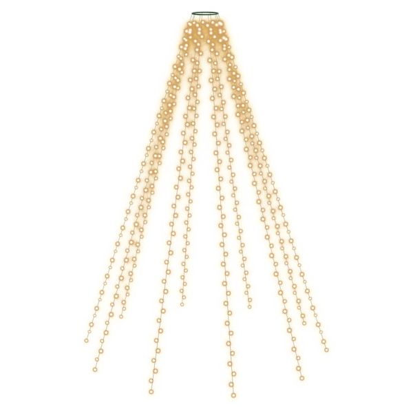 Коледни лампички мрежа с 500 LED 500 см