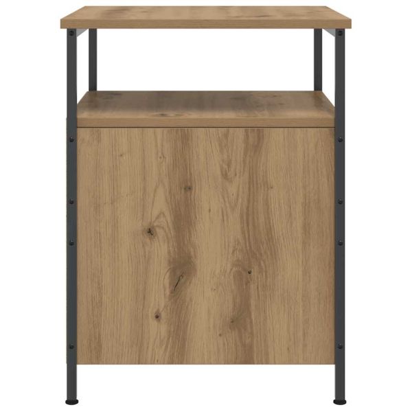 Bedside Cabinet Artisan Oak 44x45x60 cm Engineered Wood - Untranslated