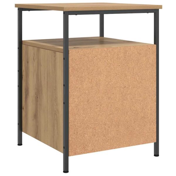 Bedside Cabinets 2 pcs Artisan Oak 44x45x60 cm Engineered Wood - Untranslated