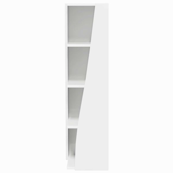 Ъглов шкаф 27,5x27x102см Инженерна дървесина
